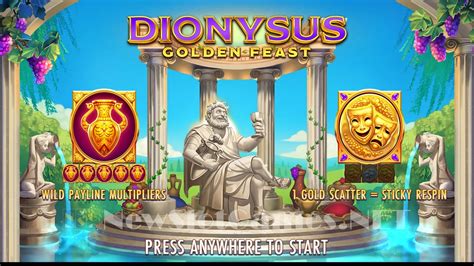 Jogar Dionysus Golden Feast com Dinheiro Real